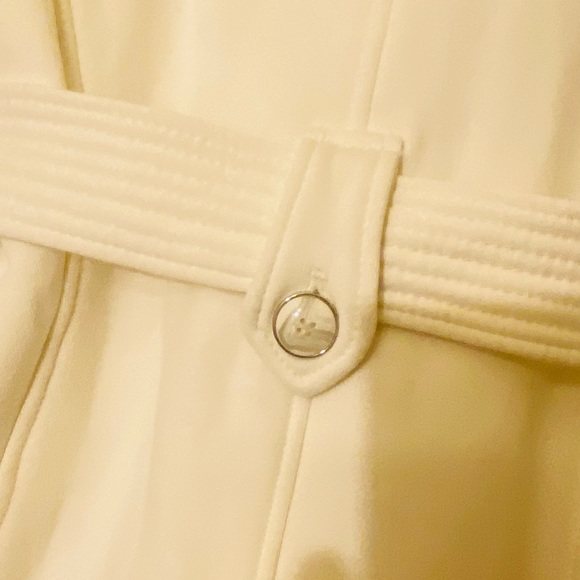 KENNETH COLE REACTION WOMEN DOUBLE BREASTED  BELTED COTTON COAT SIZE S *NEW NT* - Picture 11 of 15